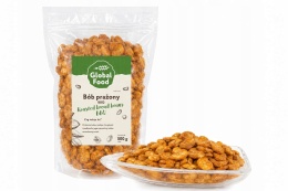 BÓB PRAŻONY BBQ 500G (0,5KG) CHRUPIĄCA PRZEKĄSKA CHIPSY Z BOBU