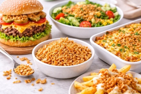 CEBULA PRAŻONA CHRUPIĄCA CEBULKA SMAŻONA 500G