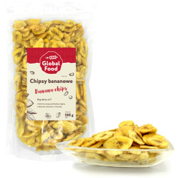 CHIPSY BANANOWE BANANY SUSZONE 500g