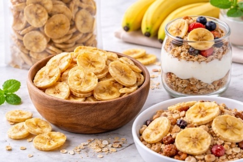 CHIPSY BANANOWE 500g (0,5 kg) BANANY SUSZONE NATURALNE