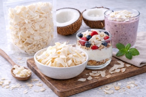 CHIPSY KOKOSOWE 500g NATURALNE BEZ DODATKÓW