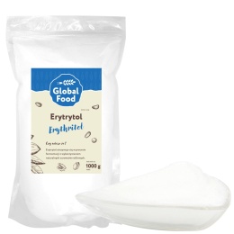 ERYTRYTOL ERYTROL NATURALNY SŁODZIK 1kg (1000g)