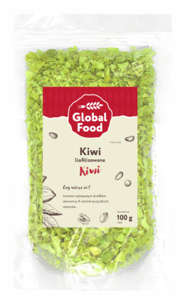 KIWI LIOFILIZOWANE 100G GRYS PŁATKI