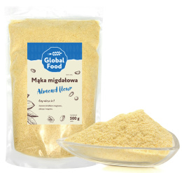 MĄKA MIGDAŁOWA 500g MIGDAŁY MIELONE BEZ SKÓRKI