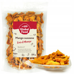 MANGO SUSZONE NATURALNE PŁATKI 500g (0,5 kg)