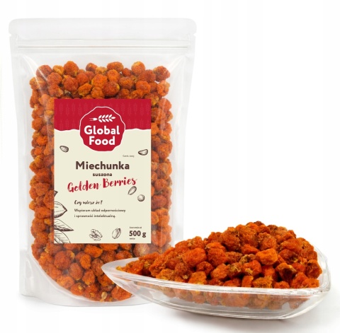 MIECHUNKA SUSZONA 500g (0,5kg) JAGODA PERUWIAŃSKA NATURALNA