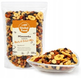 MIESZANKA STUDENCKA 1kg (1000g) MIX ORZECHY I BAKALIE