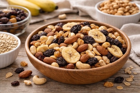 MIESZANKA STUDENCKA 1kg (1000g) MIX ORZECHY I BAKALIE