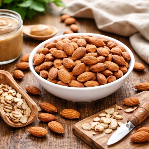 MIGDAŁY CAŁE NATURALNE 500g (0,5 kg)