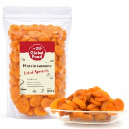 MORELE SUSZONE JASNE 1kg (1000g)