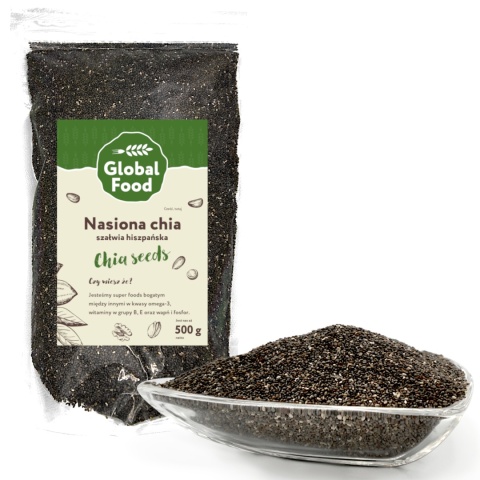 NASIONA CHIA SZAŁWIA HISZPAŃSKA 200G NASIONA CHIA SZAŁWIA HISZPAŃSKA 200G