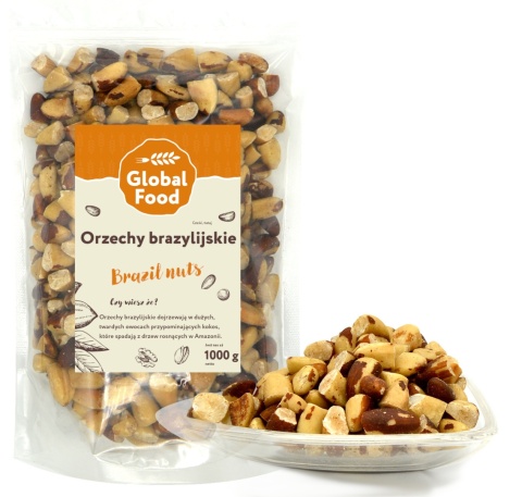 ORZECHY BRAZYLIJSKIE POŁÓWKI 1kg (1000g)