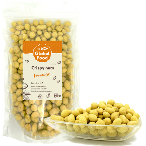 ORZESZKI ZIEMNE W PANIERCE CRISPY NUTS FROMAGE 500g