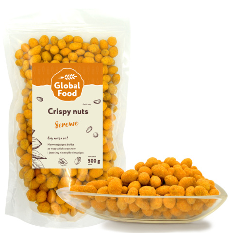 ORZESZKI ZIEMNE W PANIERCE CRISPY NUTS SEROWE 500g