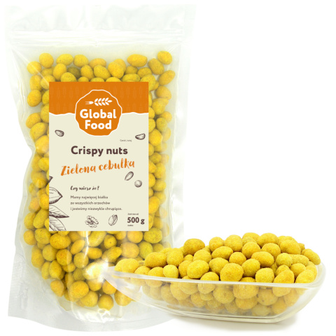 ORZESZKI ZIEMNE W PANIERCE CRISPY NUTS ZIELONA CEBULKA 500g