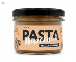 PASTA Z ORZECHÓW LASKOWYCH 100% 200g
