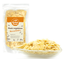 PŁATKI MIGDAŁOWE 200g MIGDAŁY CIĘTE NATURALNE