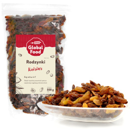 RODZYNKI SUŁTAŃSKIE MALAYER 500g (0,5 kg)