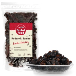 RODZYNKI THOMPSON JUMBO 500g (0,5 kg) DUŻE NATURALNE