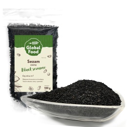SEZAM CZARNY 100g ZIARNO