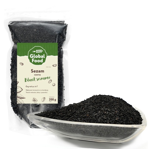 SEZAM CZARNY 200g ZIARNO SEZAM CZARNY 200g ZIARNO