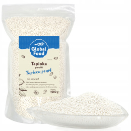 TAPIOKA GRANULKI 1kg (1000g) KULKI PEREŁKI skrobia z manioku